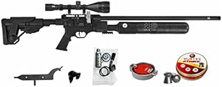 Hatsan Factor RC PCP .22 Caliber Air Rifle with Scope and Pack of 250x Pellets Bundle