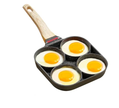 DecentGadget Antihaft-Eierpfanne mit 4 Löchern Cover