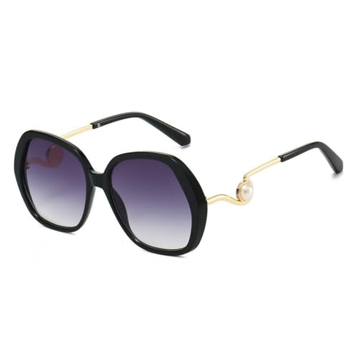 Lunettes de soleil ovales femme léopard dégradé design homme