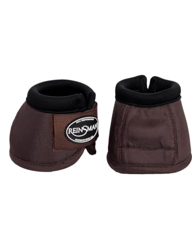 Reinsman Apex Protective Bell Boots Brown Small