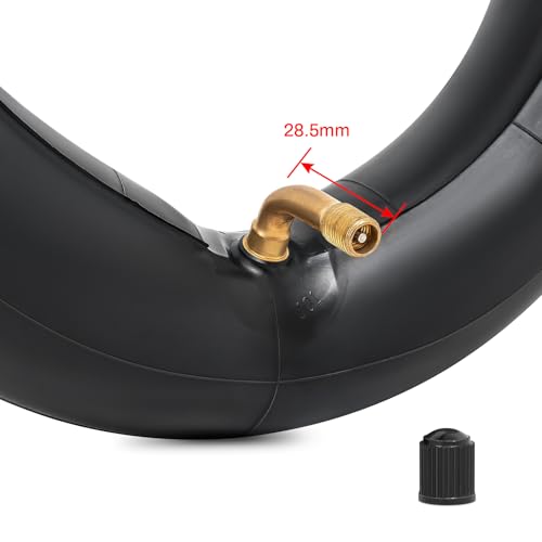 Image of 2 PCS 8 1 /2 x 2 (50 /75-6.1) Heavy Duty Scooter Inner Tubes, 8.5 Inch CR202 Stem Valve Bent Tire Tubes Compatible with 8 1 /2x2 8.5x2.0 50 /75-6.1Electric Scooter Tire Tubes (P-055)