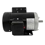 kimllier 1HP 56 Frame Electric Motor 115V/230V 5/8 Inch Shaft Diameter 1725RPM Farm Single Phase Motor