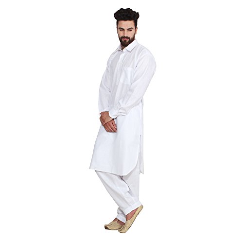 Kurta Hombre Sojanya ropa cómoda transpirable de corte holgado para pieles sensibles 3