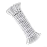 Abbeveratoio capillare per piante con corda assorbente, sistema automatico di auto-irrigazione, per interni ed esterni, per casa, giardino, serra, irrigazione a goccia, 9 m, bianco