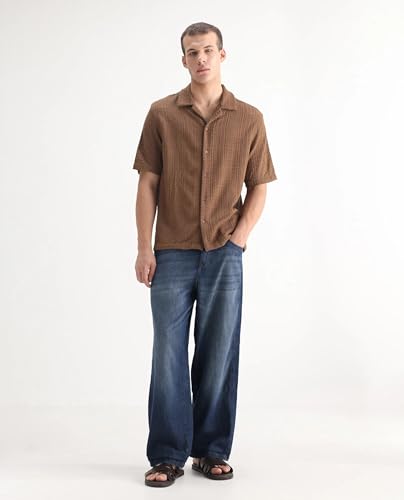 Image of Rare Rabbit Baggy Plain Jeans