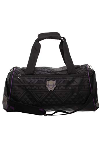 Marvel Black Panther Tribal Pattern Duffle Bag Sports Gym Bag