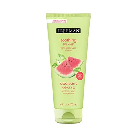 FREEMAN Soothing Watermelon & Aloe Gel Facial Mask Cover