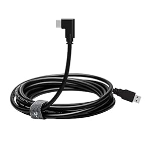 VOKOO Link Cable Compatible with Quest2, USB C 3.2 Gen1 High Speed Data Transfer & Fast Charging Cable, 16ft