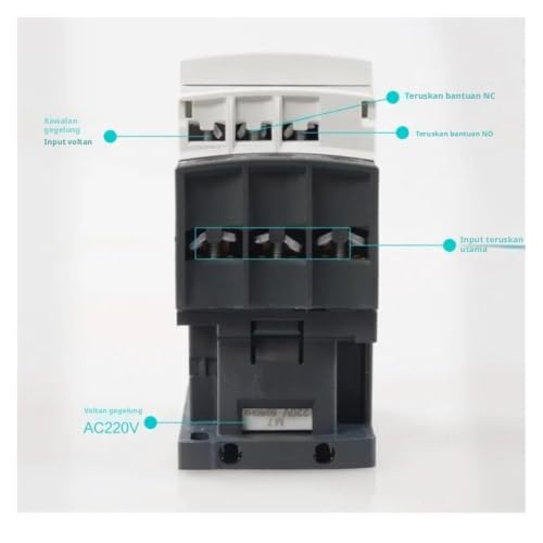 Contacteur ca tripolaire LC1D09A 24V version noire pour commande de circuit