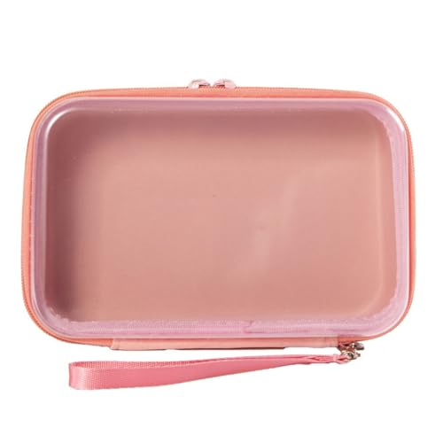 マカロンカラー収納ポーチ 防水デザイン 事務用品 洗面用品 多目的キャリーケース 広々としたインテリア 流行に左右されない文房具ホルダー, ピーチ