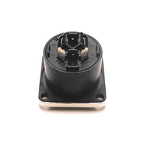 2 Pack Conector XLR Panel 8 Polos Enchufe Hembra miniatura 2