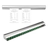2 Stück Bonleiste Gastronomie Selbstklebend, 30cm Bonhalter Tickethalter, Quittungshalter für Restaurant, Notizleiste Klemmleiste, Bonhalter Gastronomie Bonschiene Bonleiste für Cafés, Kneipen, Bars