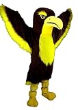 FurryMascot™ Hawk Falcon Bird Mascot Costume Adult Size Mascotte Mascota Carnival Party Cosplay Costume Suit