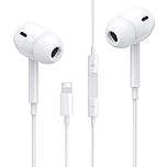 In-Ear Headphones for iPhone【MFi Certified 】HiFi-Audio Stereo Noise Isolating Earbuds,Wired Earphones with Microphone & Volume Control Compatible with iPhone 14/13/12/11/SE/XR/XS/X/8/7/Plus