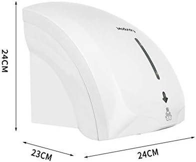 Modundry Hand Dryer Electric Automatic Sensor Handy Wash Commercial for Bathroom - White
