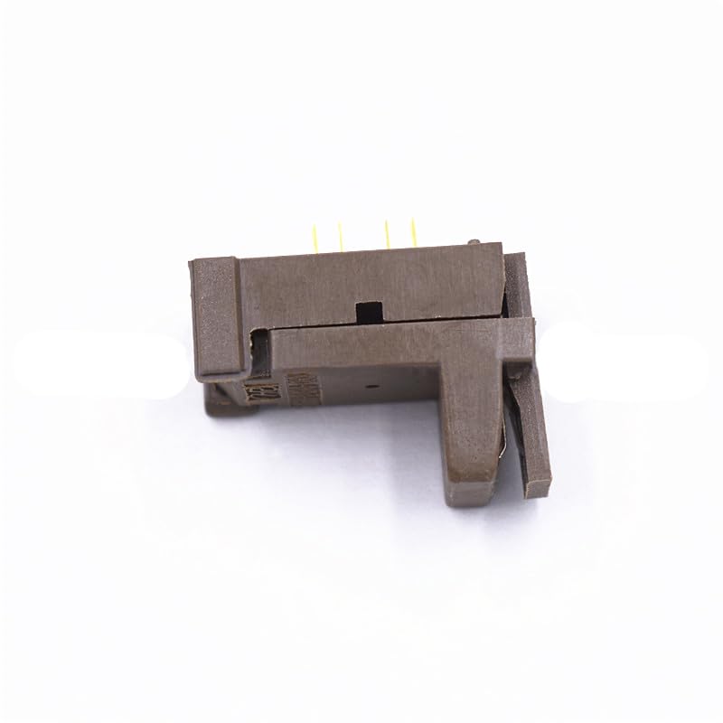 Wiring Connecting Terminals - DFN8 WSON8 QFN8 Programming Socket Pin Pitch 0.5mm IC Body Size 2 * 3mm Clamshell Test Socket ZIF Adapter Kelivn Socket - (Color: Burn in Socket)