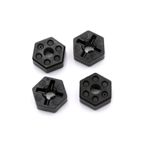 Assemblage siège hexagonal 12mm en métal usiné pour voiture RC 124016