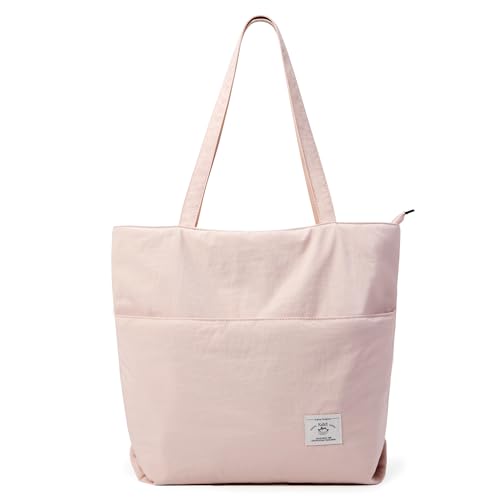KALIDI Handtasche Damen Groß Puffer Bag Shopper Tasche mit Reißverschluss Tote Bag Damen Hobo Umhängetasche Schultertasche für Schule Büro Arbeit Reisen Einkauf
