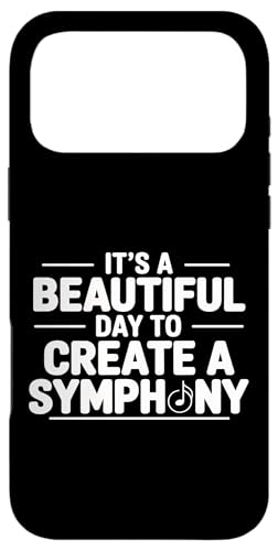 Beautiful Day Create Symphony 音楽 作曲家 アーティスト スマホケース iPhone 17 Pro Max 用