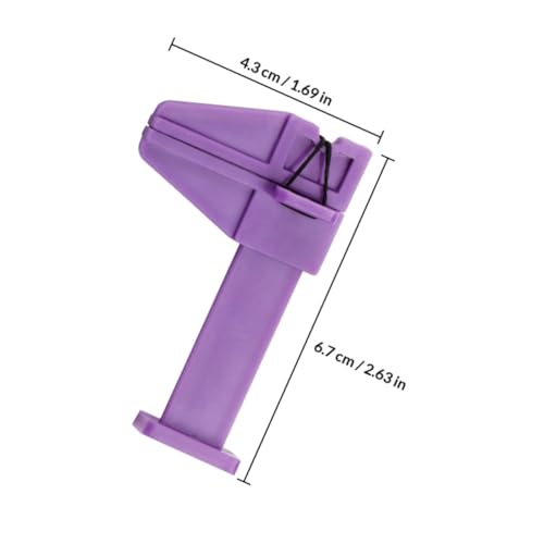 Uonlytech 5pcs Clips para Manicura Nail Shaping miniatura 2