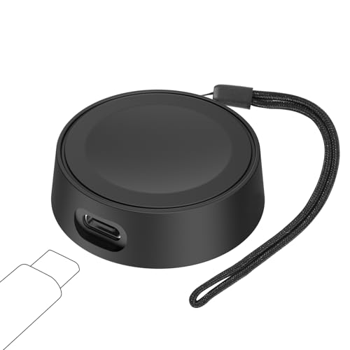 MoKo �T���X��Galaxy Watch8/Ultra/7/6/5/4/3/FE/Active 2/1 �Ή� �[�d�� �ϊ��A�_�v�^ TYPE-C �}�O�l�b�g�� �[�d�h�b�N usb-c �X�}�[�g�E�H�b�` �[�d�X�^���h �����h�~�݌v �y�� �X�g���b�v�t�� ��