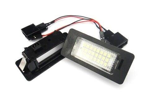 NOZADO Lumière De Plaque D'immatriculation Adaptée For Skoda Fabia Octavia Rapid Superb 8T0943021 4G0943021 Feux Arrière LED