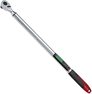 ACDelco ARM303-4A 1/2" Angle Digital Torque Wrench (17-340 Nm) with Buzzer, LED Flash Notification, Foam-Lined Steel Protective Case & ISO 6789 Standard Certificate of Calibration