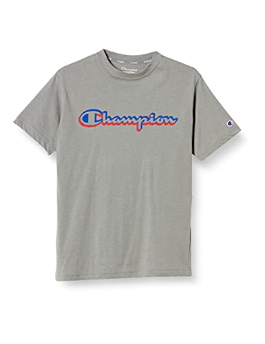 [チャンピオン] 速乾 tシャツ スポーツウェア トレーニングウェア 白 C3-PS324 メンズ オックスフォードグレー 日本 L (日本サイズL相当)