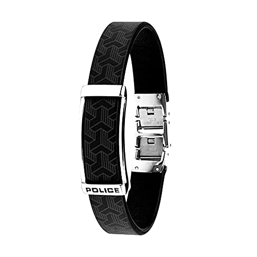 Police - Bracciale in pelle da uomo