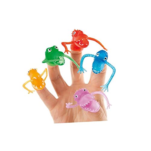 Toyvian Brinquedo 30 Pçs Bolsa Infantil Estilo De Mão Crianças Animais Fantoches Dedo Complicado Enc