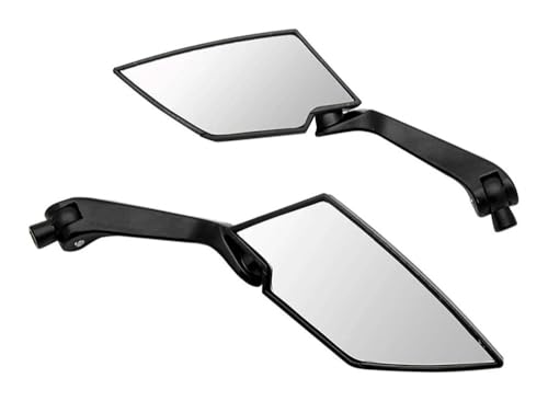 Espejos de moto que eliminan puntos ciegos mediante rotación 360 de forma diamante