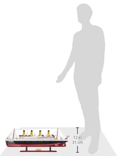 Design Toscano The Rms Titanic Collectible Museum Replica Model Boat, 31 Inch, Full Color #TOP3