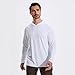 LOOGU Men's UPF 50+ Sun Protection Hoodie Shirt Long Sleeve Lightweight, Rash Guard SPF T-Shirts for Fishing Hiking