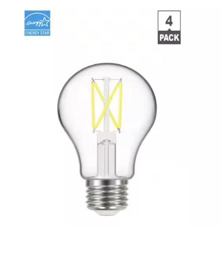 EcoSmart 60W LED Soft White Vintage A19 4-Pack - Thumbnail 2