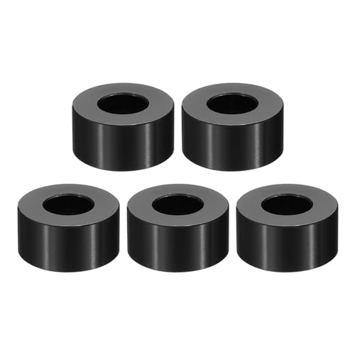 PATIKIL M12 Aluminum Spacers, 5Pcs Metal Spacer M12 x 1"OD x 1/2"L