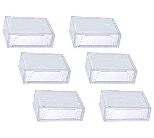 Image of New Transparent Safe Visiting /Business Name Card Box (Pack of 5)