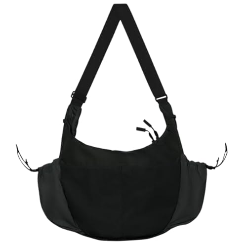 Baboon to the Moon Crescent Crossbody Big – Large Crossbody Bags for Women, Travel Shoulder Bag, Purses for Women, Handbags (Black) - Main Image