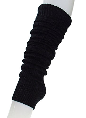 36 Inches Leg Warmers 254 Black