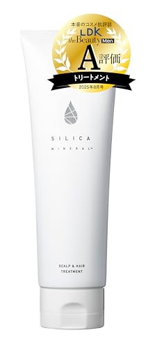 シリカミネラル? スカルプ&ヘア トリートメント 200g シリカ(水溶性ケイ素、珪素)配合 パラベンフリー 合成着色料、合成香料、鉱物油無添加 年齢地肌対策 日本製 頭皮ケア