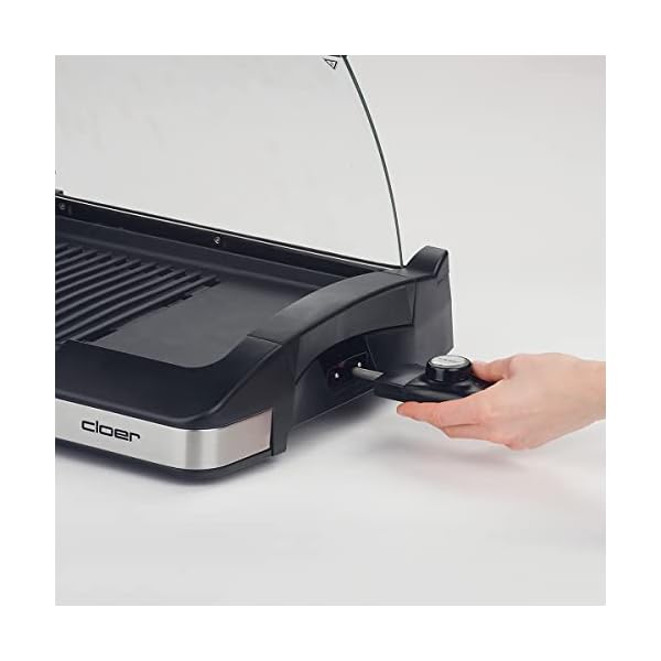 Cloe Barbecue-Grill 6725 2200W bk/sr – Bild 5