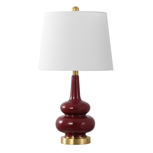 Lámpara de Mesa Cerámica Roja 23 Pulgadas miniatura 5