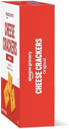 Amazon Brand - Happy Belly Original Cheese Crackers, 12.4 ounce (Pack of 1)