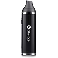 Ciberate Pluma de vaporizador de hierbas secas, cámara de cerámica grande, batería de 2200 mAh, configuración de control de temperatura Smart 5, vaporizador de hierbas portátil vapor puro sin nicotina