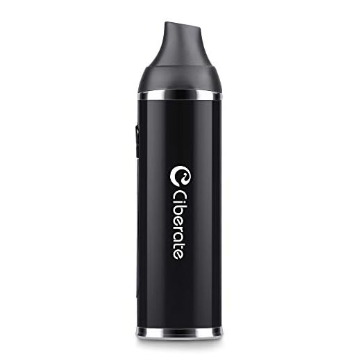 Ciberate Pluma de vaporizador de hierbas secas, portátil vapor puro sin nicotina