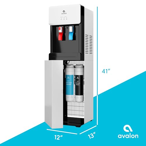 Image of Avalon A7BOTTLELESS Self Cleaning Touchless Bottleless Cooler Dispenser-Hot & Cold Water Child Safety Lock, UL, White