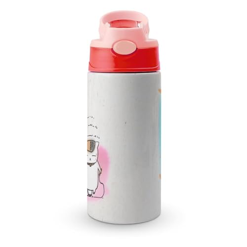 水筒 夏目友人帳 夏目 貴志 89 車用カップ ウォーターボトル コーヒーカップ 350ml 耐熱 軽量
