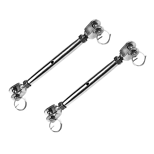 CHILDWEET 2pcs Tensores para Cables de Acero Inoxidable para Alta Tensión miniatura 1