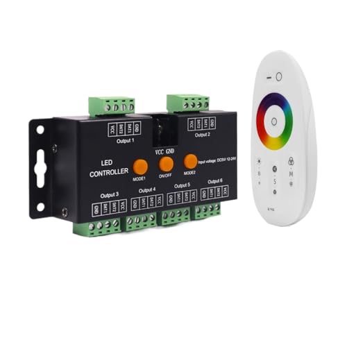 Télécommande LED 2.4G tactile pour éclairer un salon en WS2811 1903