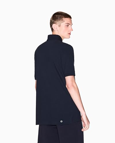 Polo Armani Exchange para Hombre en Color Azul Marino Profundo Talla X-Large miniatura 5