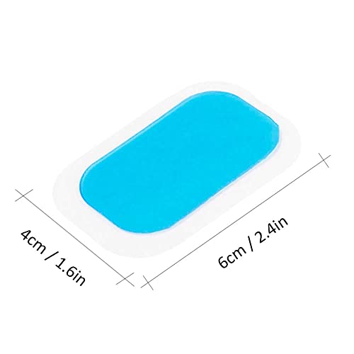 Image of Agam Abs Trainer Replacement Gel Sheet for EMS AB Trainer Replacement Gel Pads for All Abdominal Belts Muscle Trainer (Pack of 20)